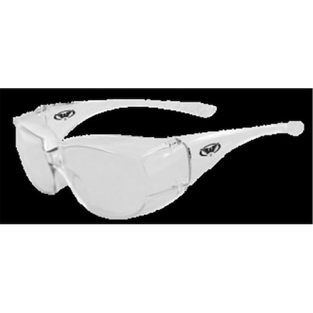 Safety Oversite Glasses With Clear Lens Oversite CL
